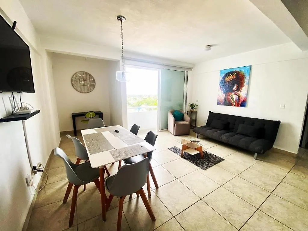 הוילה קנקון Exclusive Building 6 People 3 Cable Televisions 2 Swimming Pools Balcony,